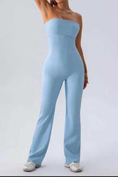 Sleeveless Straight Active Jumpsuit - Trendsi - Flyclothing LLC