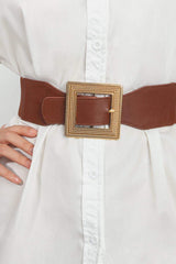 PU Leather Belt - Trendsi - Flyclothing LLC