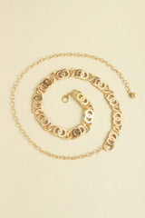 Alloy Lobster Clasp Belt - Trendsi - Flyclothing LLC