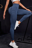 Wide Waistband High Waist Active Leggings - Flyclothing LLC