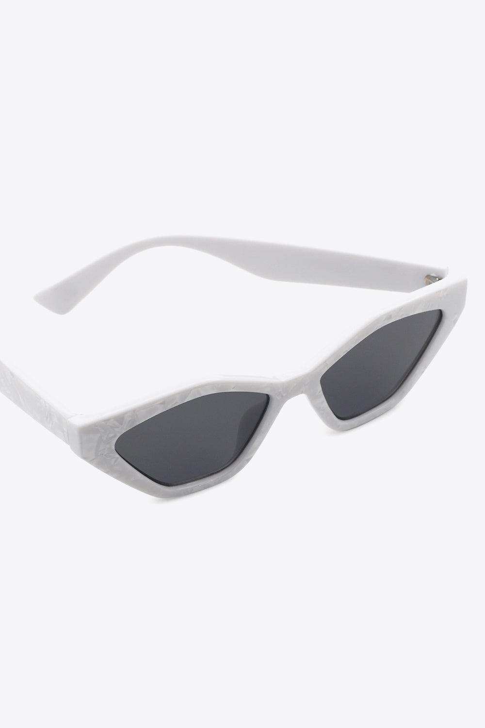 Cat Eye Polycarbonate Sunglasses - Trendsi - Flyclothing LLC