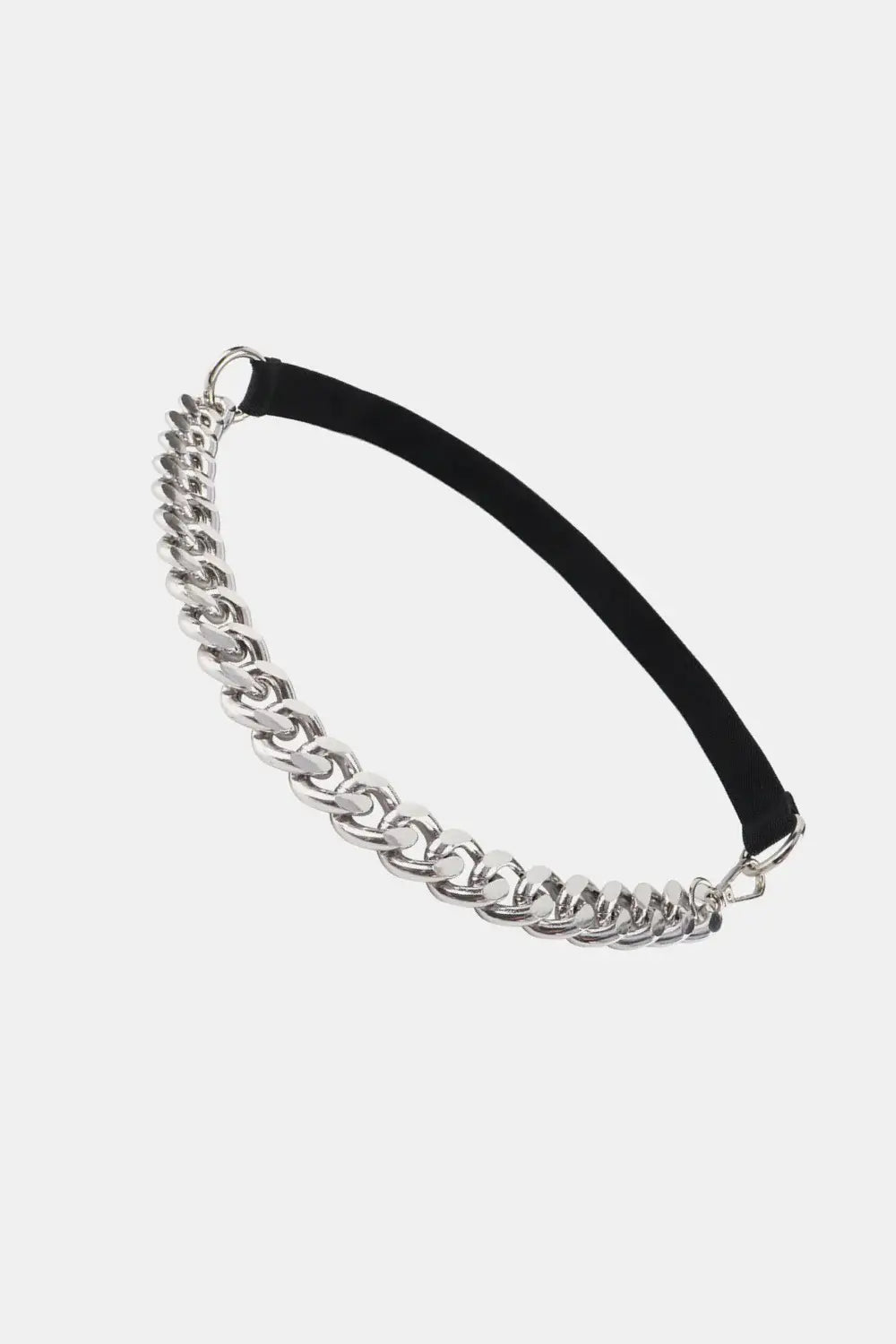 Half Alloy Chain Elastic Belt - Trendsi - Flyclothing LLC