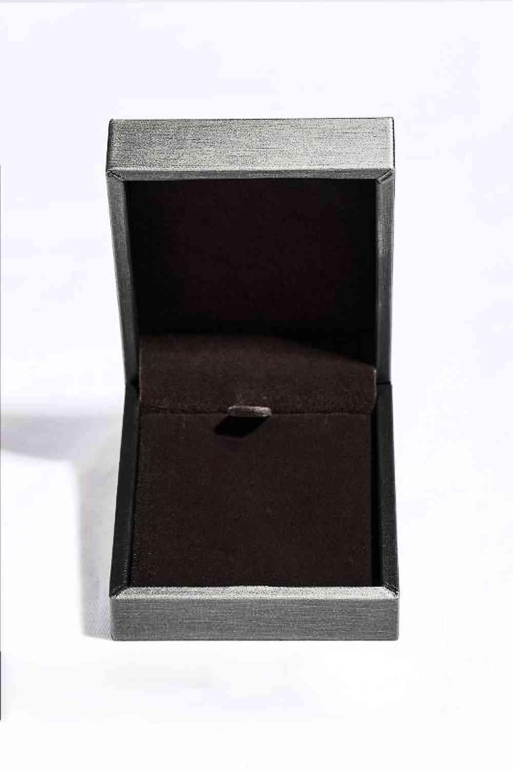 2 Carat Moissanite 925 Sterling Silver Necklace - Trendsi