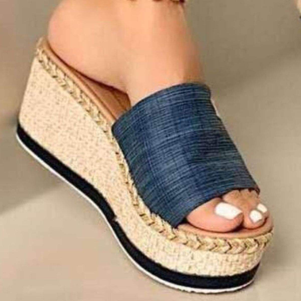 PU Leather Open Toe Sandals - Trendsi - Flyclothing LLC