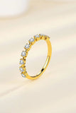 Moissanite 925 Sterling Silver Ring - Trendsi