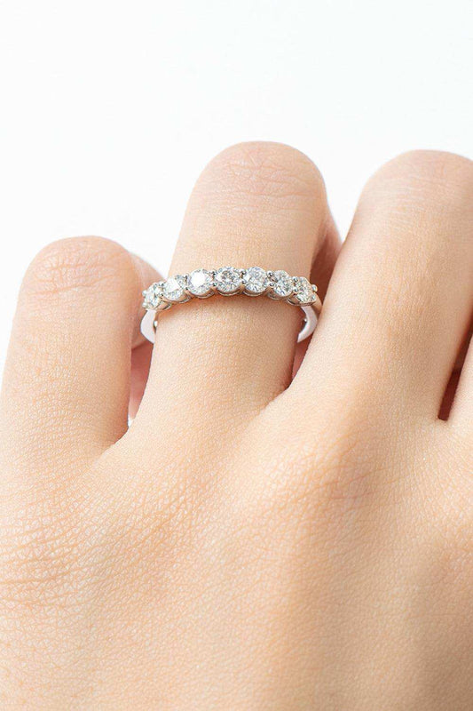 Can't Stop Your Shine Moissanite Platinum-Plated Ring - Trendsi - Flyclothing LLC