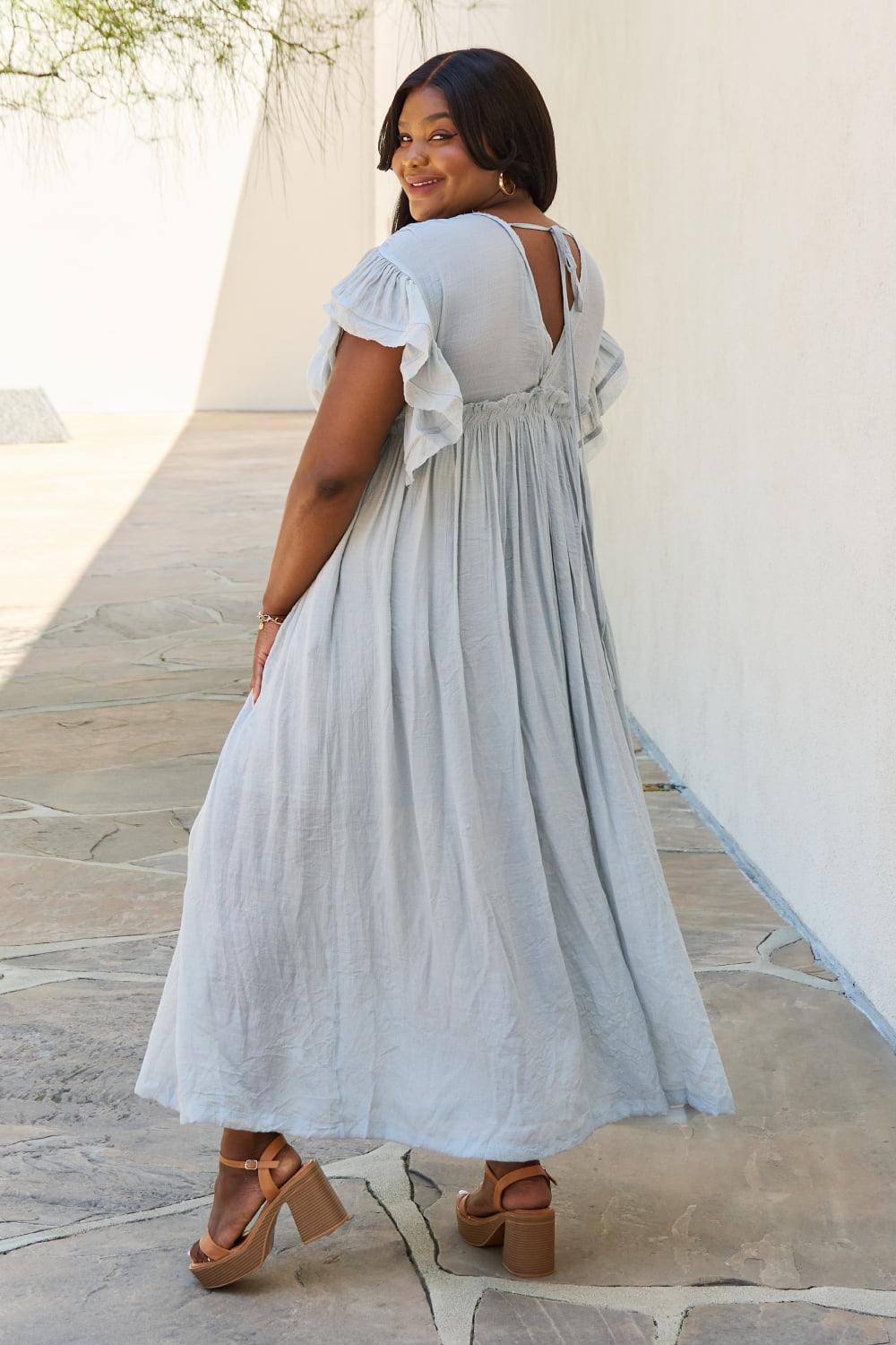 sweet lovely by jen maxi dress