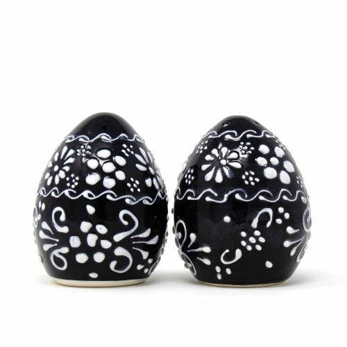Encantada Handmade Pottery Spice Shakers, Ink - Encantada