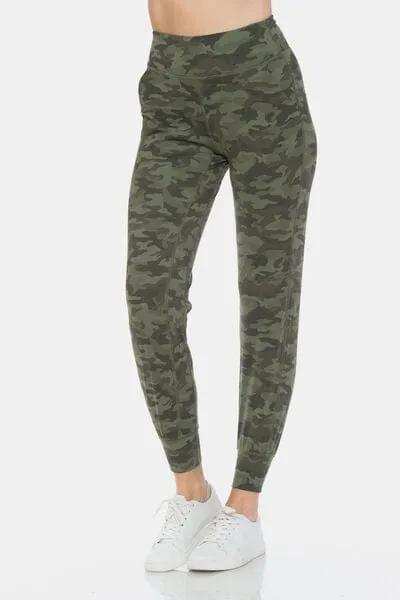 Leggings Depot Camouflage High Waist Leggings - Trendsi - Flyclothing LLC
