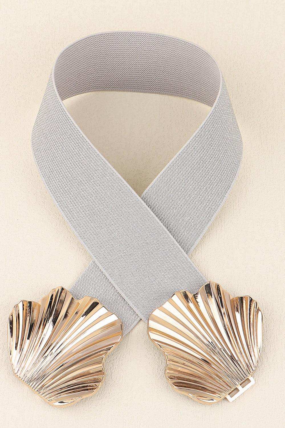Zinc Alloy Buckle Elastic Belt - Trendsi - Flyclothing LLC