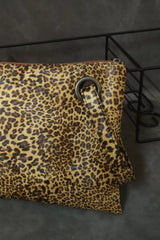 Leopard PU Leather Clutch - Trendsi - Flyclothing LLC