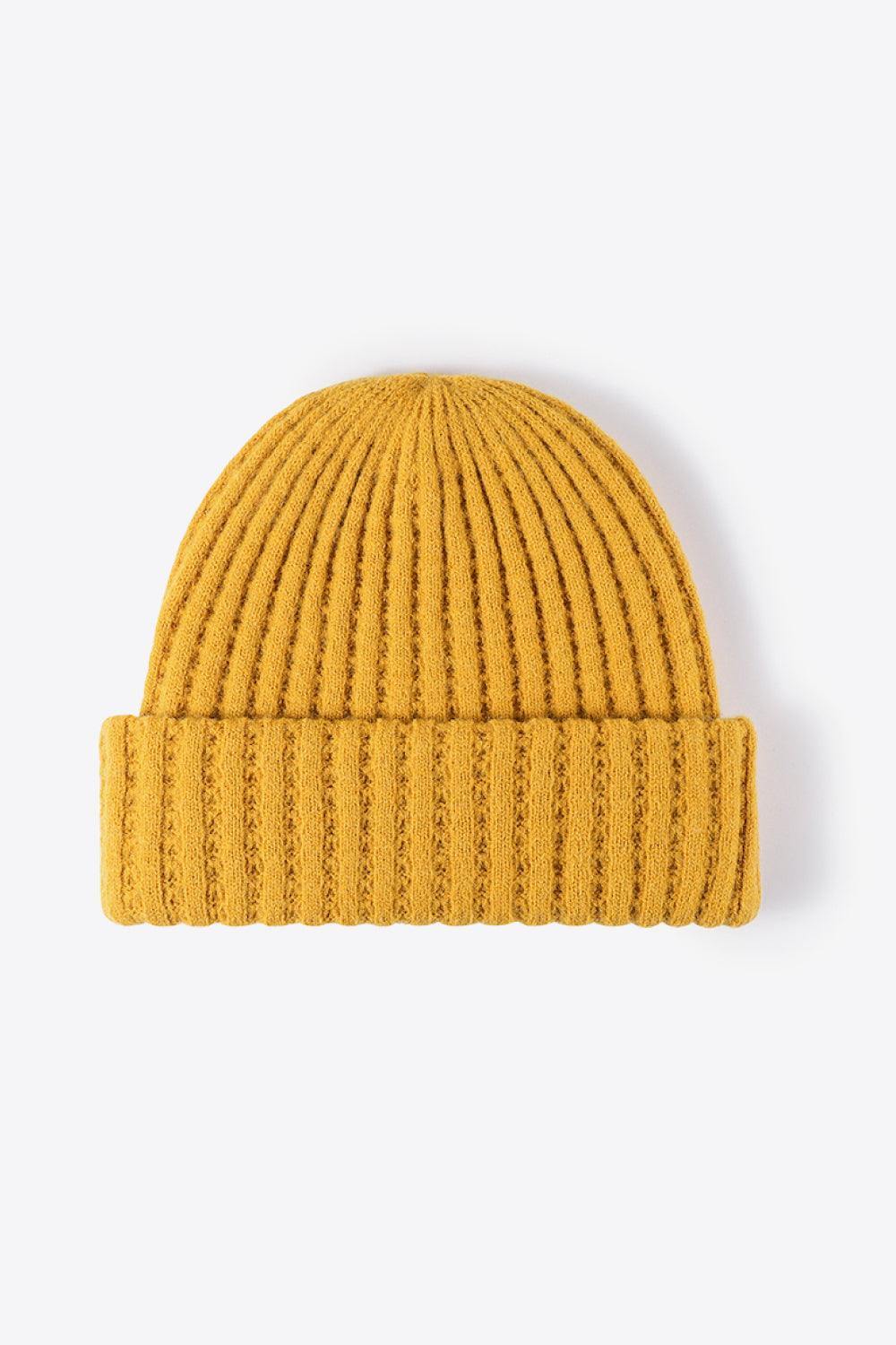 Wide Rib Beanie - Trendsi