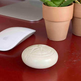 Compass Soapstone Sculpture, Natural Stone - SMOLArt - Flyclothing LLC