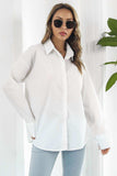 Dropped Shoulder Longline Shirt - Trendsi - Flyclothing LLC