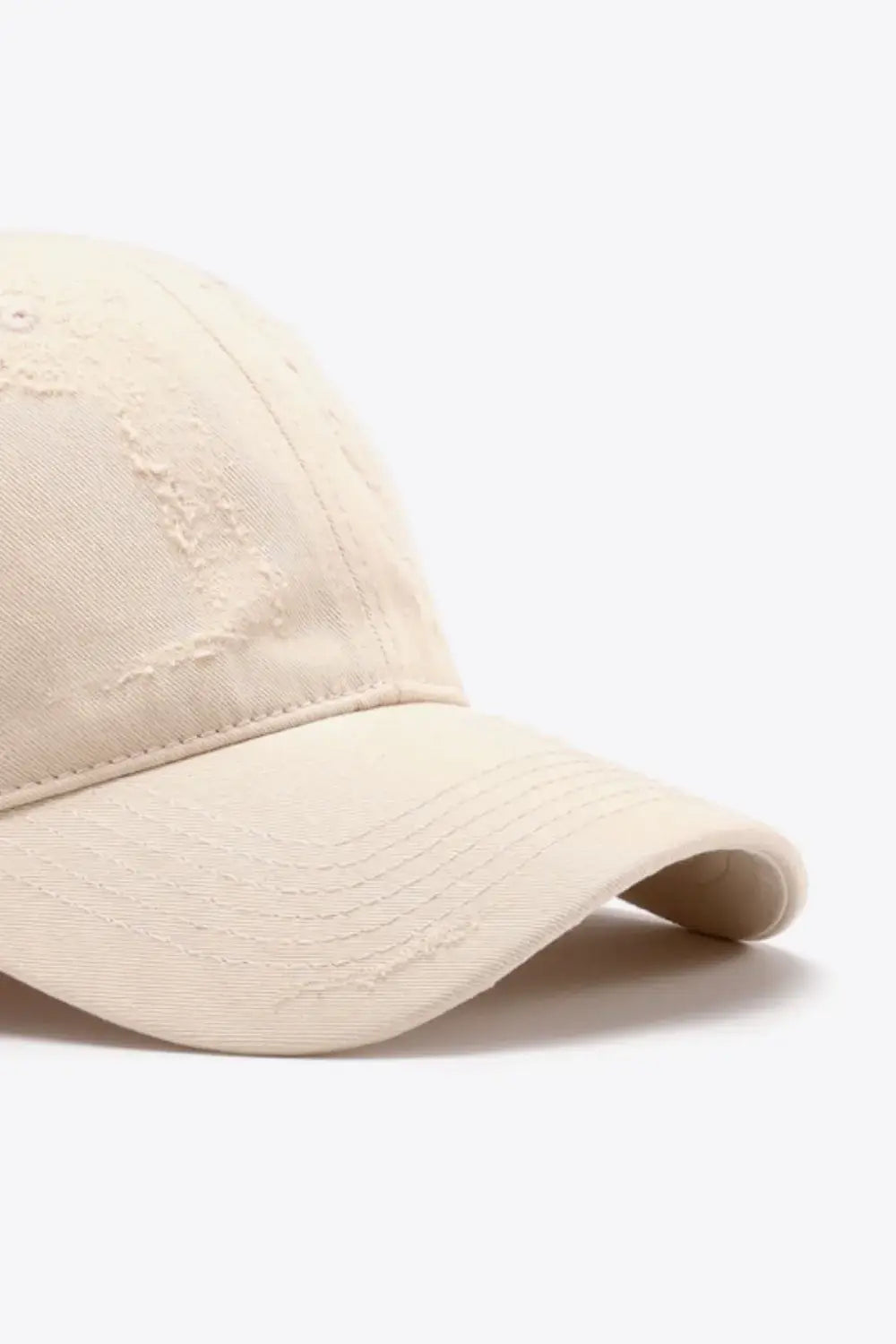 Distressed Adjustable Baseball Cap - Trendsi - Flyclothing LLC