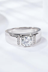 From The Heart 1 Carat Moissanite Ring - Flyclothing LLC