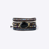 Agate Beaded Bracelet - Trendsi - Flyclothing LLC