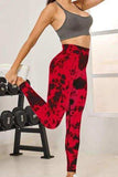 Tie-Dye High Waist Active Leggings - Trendsi - Flyclothing LLC