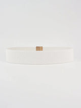 Alloy Buckle Elastic Belt - Trendsi - Flyclothing LLC