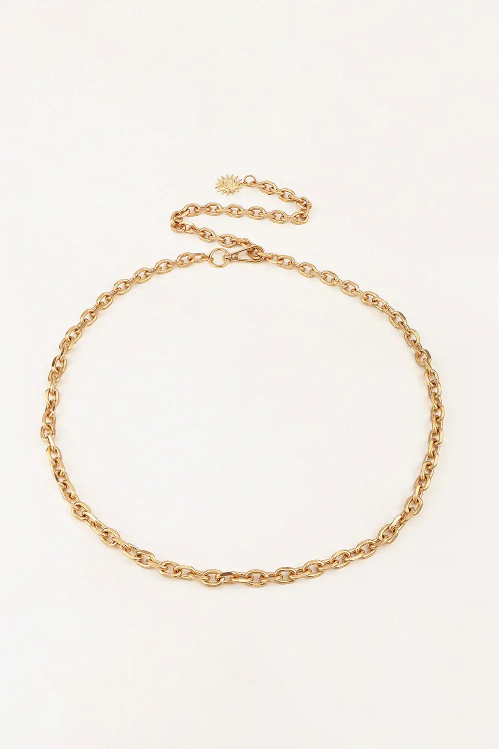 Sun Iron Chain Belt - Trendsi - Flyclothing LLC