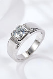 From The Heart 1 Carat Moissanite Ring - Trendsi