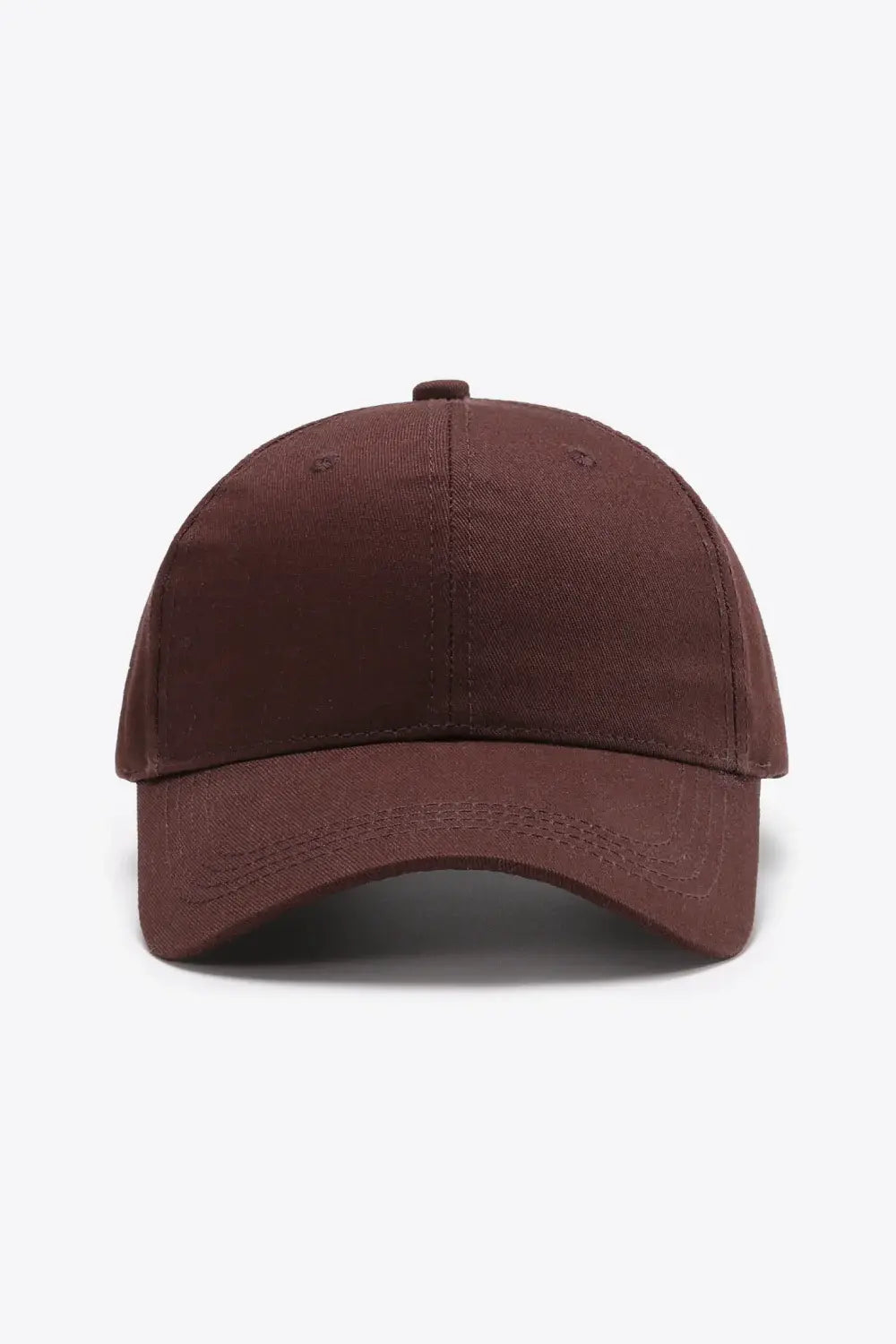 Plain Adjustable Cotton Baseball Cap - Trendsi - Flyclothing LLC