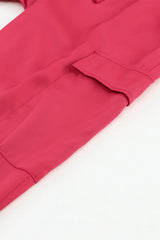 Long Tie Waist Pocketed Pants - Trendsi - Flyclothing LLC