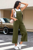 Pocketed Wide Leg Overall - Trendsi - Flyclothing LLC