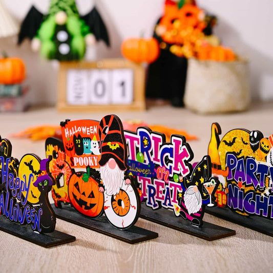 Assorted 2-Piece Halloween Element Ornaments - Trendsi