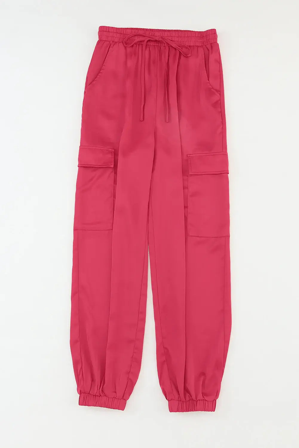 Long Tie Waist Pocketed Pants - Trendsi - Flyclothing LLC