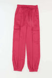 Long Tie Waist Pocketed Pants - Trendsi - Flyclothing LLC