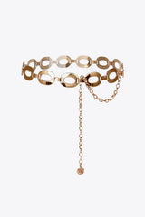 Lobster Clasp Ferroalloy Belt - Trendsi - Flyclothing LLC