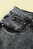 Slit Flare Jeans - Trendsi