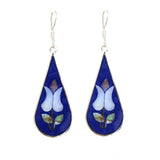 Tulip Abalone Teardrop Earrings - Artisana - Flyclothing LLC