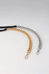 Half Alloy Chain Elastic Belt - Trendsi - Flyclothing LLC