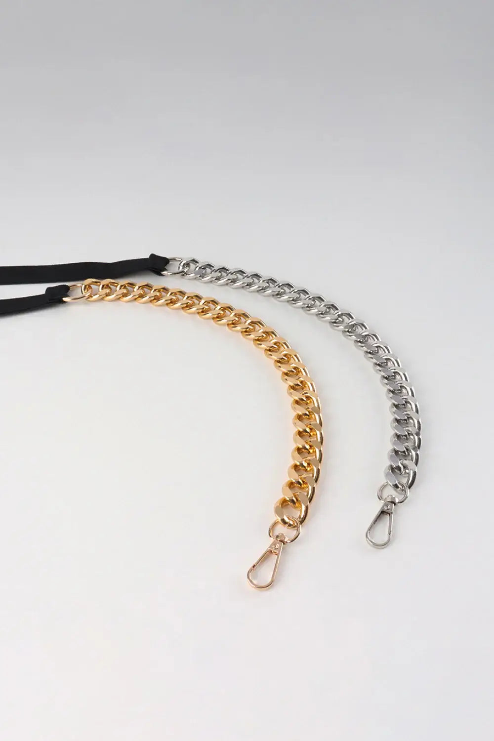 Half Alloy Chain Elastic Belt - Trendsi - Flyclothing LLC