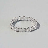 Heart Shape 925 Sterling Silver Ring - Trendsi - Flyclothing LLC