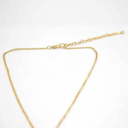 Cone Pendant Goldtone Neckace - Asha Handicrafts - Flyclothing LLC