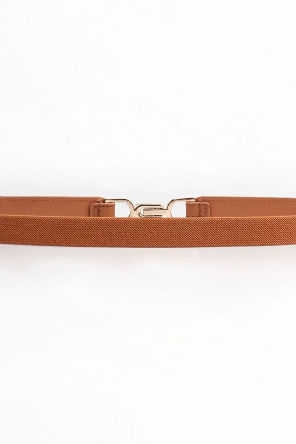 Alloy Buckle Elastic Belt - Trendsi - Flyclothing LLC
