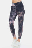 Leggings Depot Tie-Dye High Waist Cropped Leggings - Trendsi - Flyclothing LLC