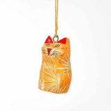 Handpainted Ornament Cat Figurine - Pack of 3 - Asha Handicrafts - Flyclothing LLC