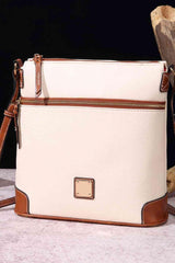PU Leather Crossbody Bag - Trendsi