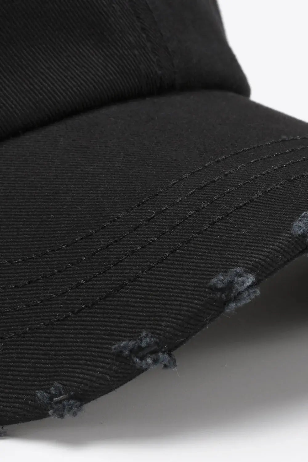 VIBRA Graphic Distressed Adjustable Baseball Cap - Trendsi - Flyclothing LLC