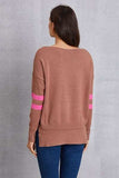 Star Scoop Neck Dropped Shoulder T-Shirt - Trendsi - Flyclothing LLC