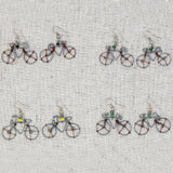 Wire Bicycle Earrings - Creative Alternatives - Creative Alternatives