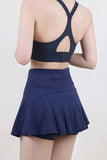 High Waist Pleated Active Skirt - Trendsi - Flyclothing LLC