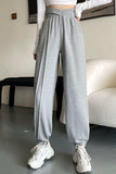 Crisscross Long Sweatpants - Trendsi - Flyclothing LLC