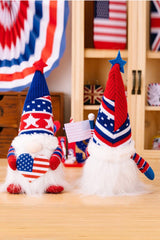 2-Piece Independence Day Knit Decor Gnomes - Trendsi