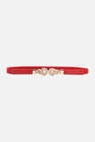 Zinc Alloy Buckle PU Leather Belt - Trendsi - Flyclothing LLC