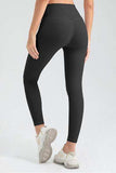 High Waist Skinny Active Pants - Trendsi - Flyclothing LLC